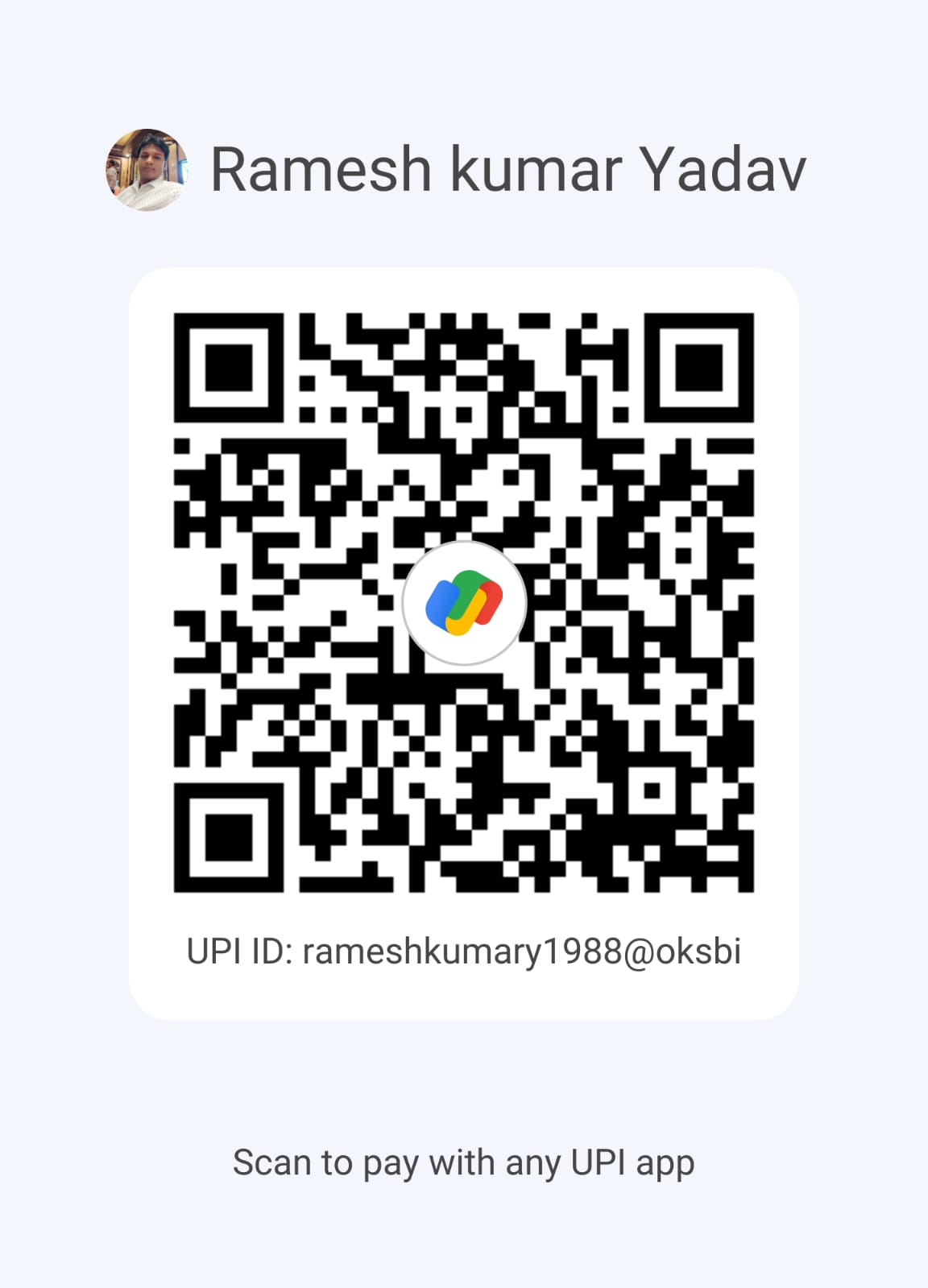 Payment QR code
